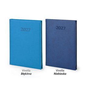 Kalendarz B5 tygodniowy Vivella Blue 2027
